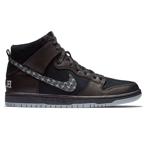 nike sb zoom dunk high pro qs black|stockx sb dunk high.